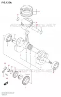 CRANKSHAFT for Suzuki DR-Z 400 2019