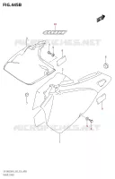FAIRING (DR Z400SM:L9:E28) for Suzuki DR-Z 400 2019