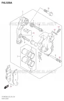 FRONT CALIPER for Suzuki DR-Z 400 2019