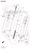 FRONT FORK for Suzuki DR-Z 400 2019