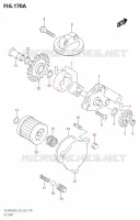 OIL PUMP for Suzuki DR-Z 400 2019
