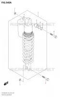 REAR SHOCK ABSORBER for Suzuki DR-Z 400 2019