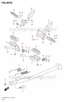 STAND for Suzuki DR-Z 400 2019