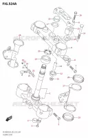 STEERING COLUMN for Suzuki DR-Z 400 2019