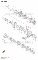 TRANSMISSION for Suzuki DR-Z 400 2019