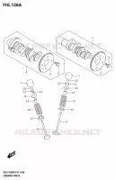 CAMSHAFT   VALVES for Suzuki GSX-S 125 2024
