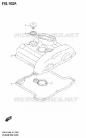 CYLINDER HEAD COVER for Suzuki GSX-S 125 2024