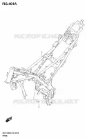 FRAME for Suzuki GSX-S 125 2024