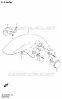 FRONT FENDER for Suzuki GSX-S 125 2024