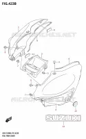 FUEL TANK COVER (GSX S125RL) for Suzuki GSX-S 125 2024