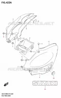 FUEL TANK COVER (GSX S125RLX) for Suzuki GSX-S 125 2024