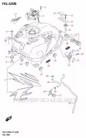 FUEL TANK (GSX S125RL) for Suzuki GSX-S 125 2024