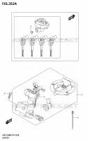 LOCK SET for Suzuki GSX-S 125 2024