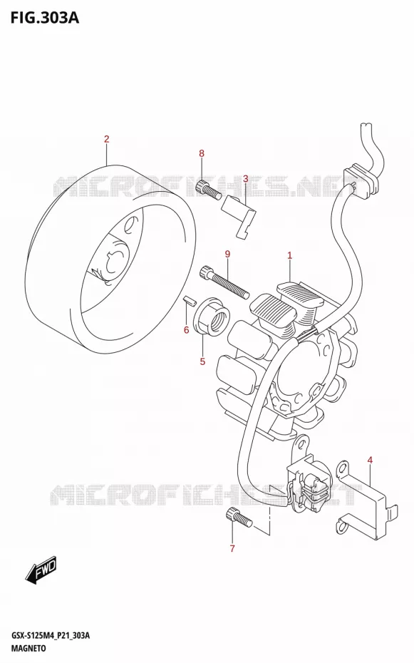 IGNITION Suzuki MOTO 125 GSX-S 2024  GSX-S125RL / GSX-S125RLX M4 (P21)