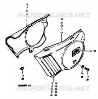 FAIRING for Suzuki TS-ER 50 1979