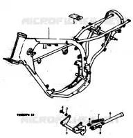 FRAME for Suzuki TS-ER 50 1979
