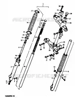 FRONT FORK for Suzuki TS-ER 50 1979