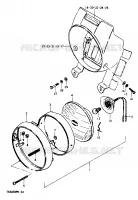 HEADLIGHT for Suzuki TS-ER 50 1979