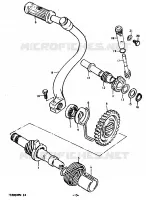 KICK STARTER for Suzuki TS-ER 50 1979