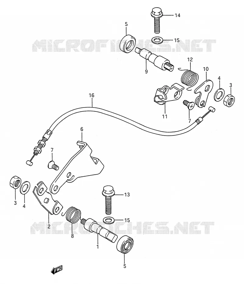 DECOMPRESSOR Suzuki MOTO 1400 INTRUDER 1993  VS1400GLPP(E28)