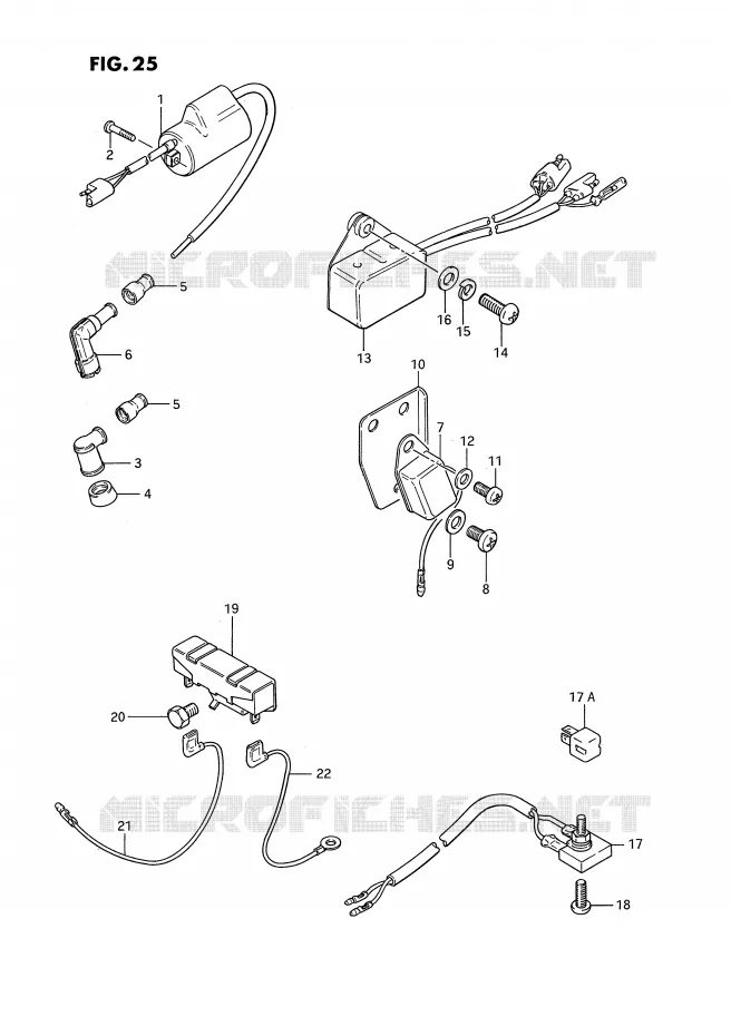 ELECTRICAL (MODEL Z/K,MODEL P E6,P9) Suzuki MOTO 185 TS-ER 1982  TS185ERZ(E24)