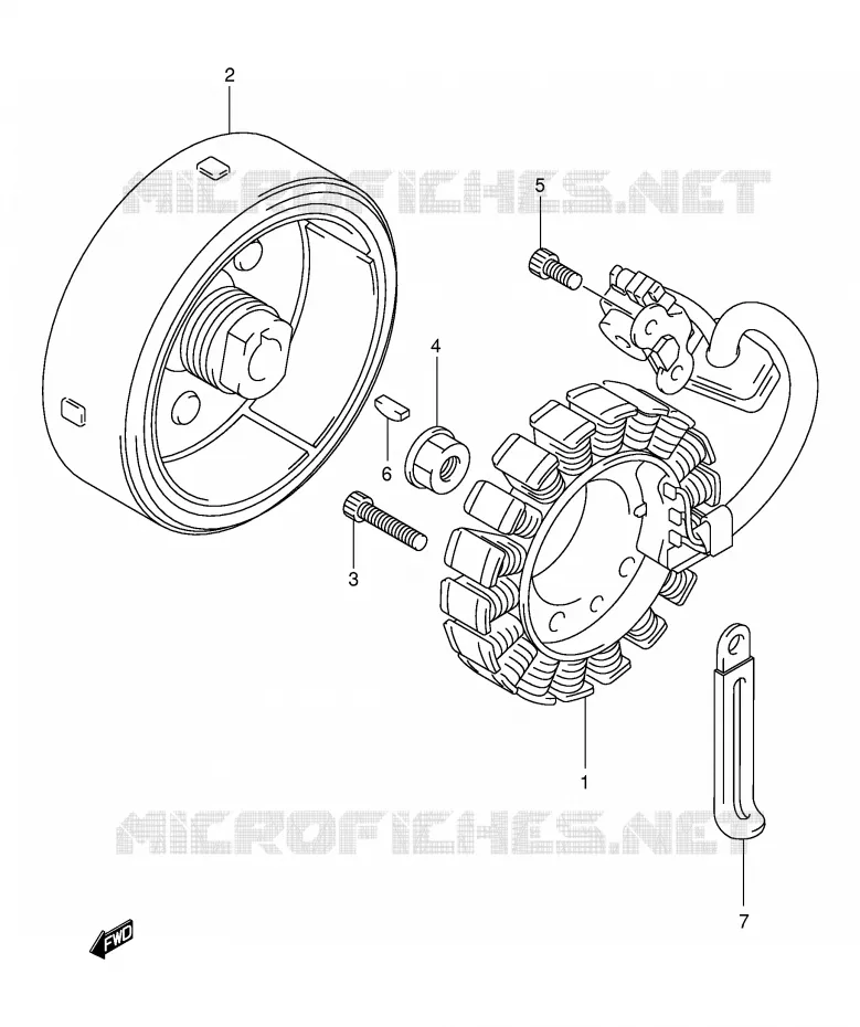IGNITION Suzuki MOTO 250 INTRUDER 2000  VL250Y(E2)