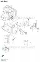 ABS SYSTEM (AN400A,AN400ZA) for Suzuki BURGMAN 400 2007
