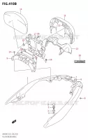 BACKREST (AN400ZA) for Suzuki BURGMAN 400 2007