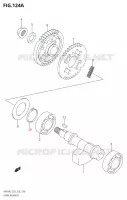 CRANK BALANCER for Suzuki BURGMAN 400 2007