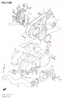 CRANKCASE COVER (K9) for Suzuki BURGMAN 400 2007