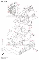 CRANKCASE COVER (L0) for Suzuki BURGMAN 400 2007