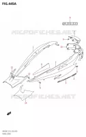 FAIRING (K7,K8) for Suzuki BURGMAN 400 2007
