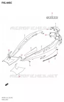 FAIRING (L0) for Suzuki BURGMAN 400 2007
