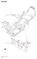FRAME (K7,K8,K9) for Suzuki BURGMAN 400 2007