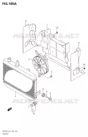 RADIATOR for Suzuki BURGMAN 400 2007