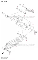 SHOCK ABSORBER LINKAGE for Suzuki BURGMAN 400 2007