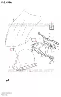 SPEEDOMETER PANEL for Suzuki BURGMAN 400 2007