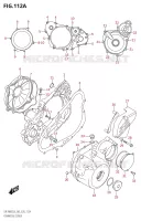 CRANKCASE COVER for Suzuki DR-Z 400 2019