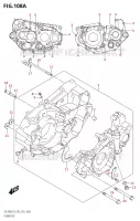 CRANKCASE for Suzuki DR-Z 400 2019
