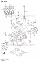CYLINDER HEAD for Suzuki DR-Z 400 2019