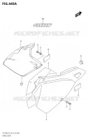 FAIRING (DR Z400S:L9:E03) for Suzuki DR-Z 400 2019