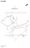 FAIRING (DR Z400S:L9:E28) for Suzuki DR-Z 400 2019