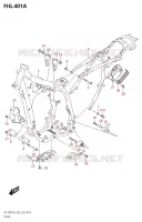 FRAME for Suzuki DR-Z 400 2019
