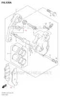 FRONT CALIPER for Suzuki DR-Z 400 2019
