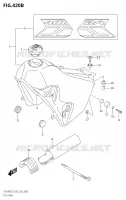 FUEL TANK (DR Z400S:L9:E28) for Suzuki DR-Z 400 2019