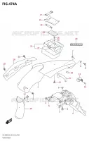 REAR FENDER for Suzuki DR-Z 400 2019
