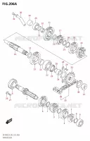 TRANSMISSION for Suzuki DR-Z 400 2019