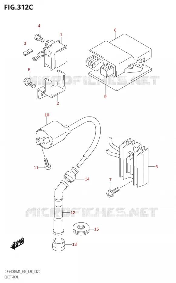 ELECTRICAL (DR-Z400S) Suzuki MOTO 400 DR-Z 2021  DR-Z400S 2021 M1 (E28)