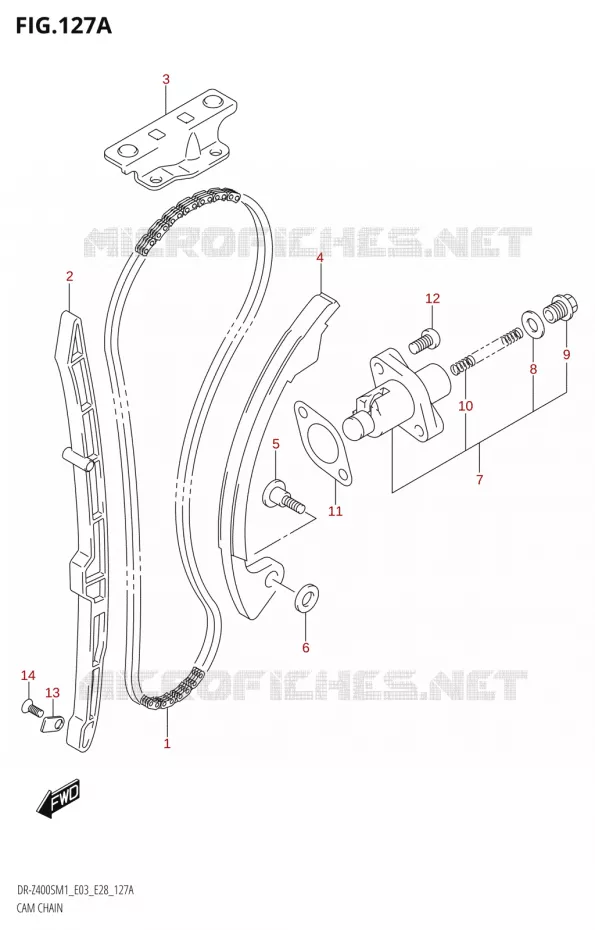 TIMING Suzuki MOTO 400 DR-Z 2021  DR-Z400S 2021 M1 (E28)