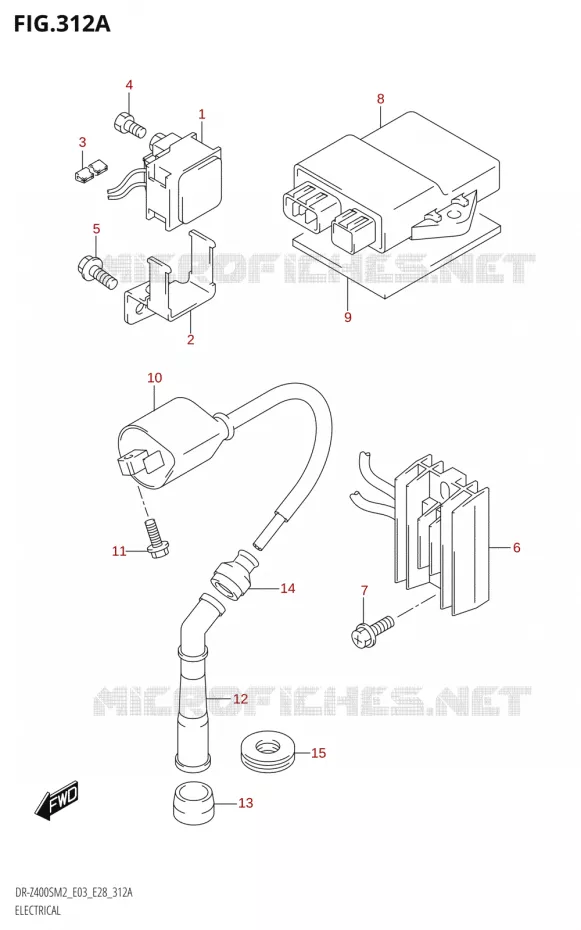 ELECTRICAL (DR-Z400S) Suzuki MOTO 400 DR-Z 2022  DR-Z400S 2022 M2 (E28)